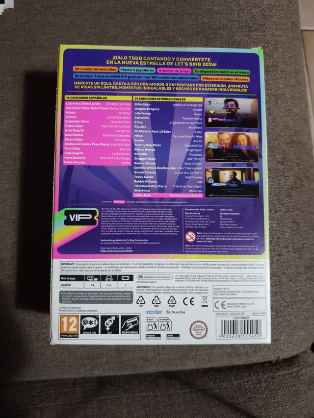 Let's Sing 2026 Nintendo Switch