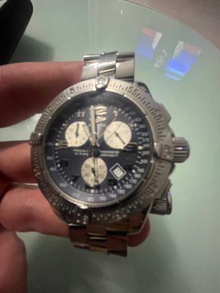 Reloj Breitling Emergency Cronógrafo Azul