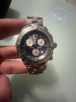 Reloj Breitling Emergency Cronógrafo Azul