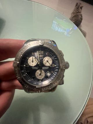 Reloj Breitling Emergency Cronógrafo Azul