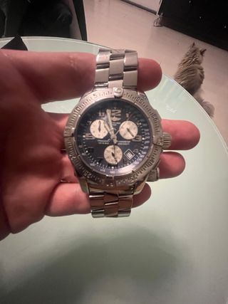 Reloj Breitling Emergency Cronógrafo Azul