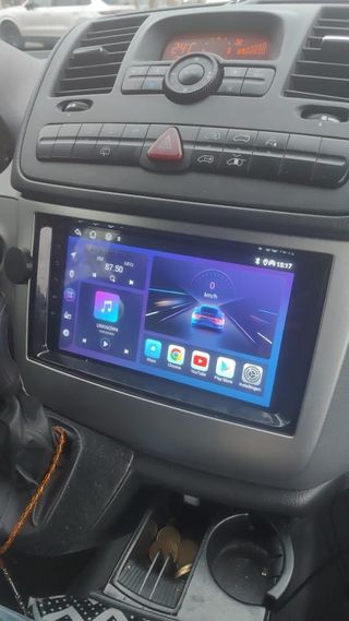 Radio Android Carplay Mercedes 2+64 y Cámara