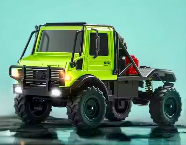RC Crawler Camión Unimog U4000 4WD 1/18 verde