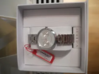 Reloj Viceroy Plata y Blanco