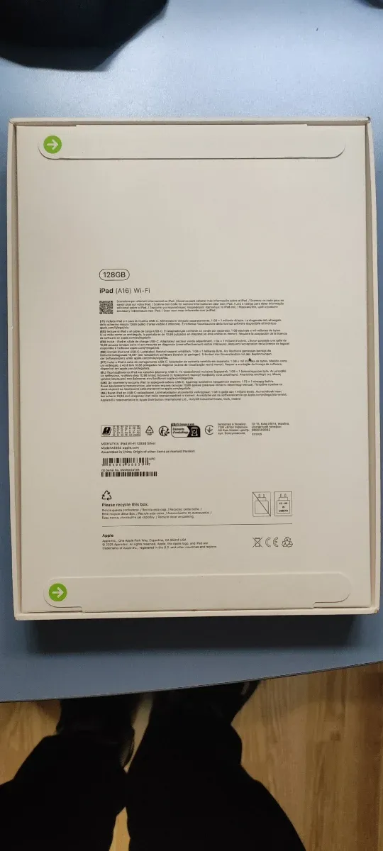 iPad 10ª Gen A16 Nuevo Sin Abrir