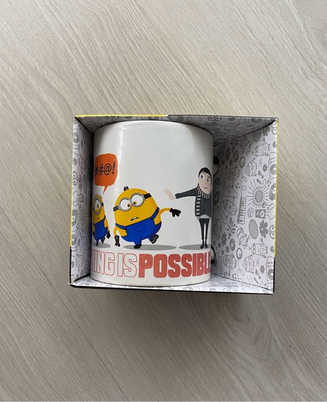 TAZA CERÁMICA MINIONS