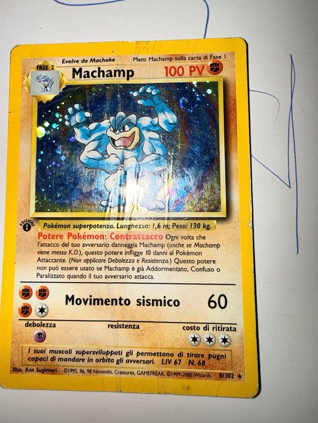 Carte Pokemon Machoke e Machamp