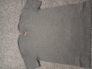 Camiseta Ferrari Gris Escudo Cavallino Rampante