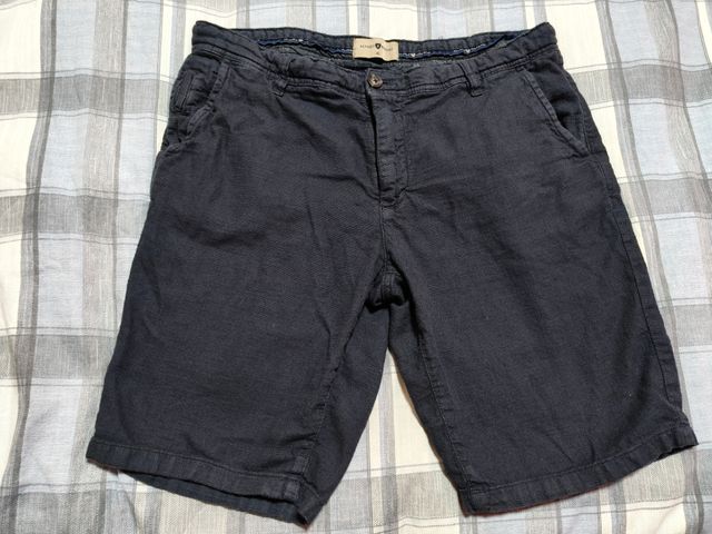 Pantalón corto vestir Alvaro Moreno azul Talla M