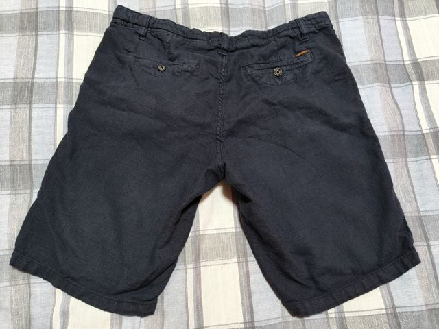 Pantalón corto vestir Alvaro Moreno azul Talla M