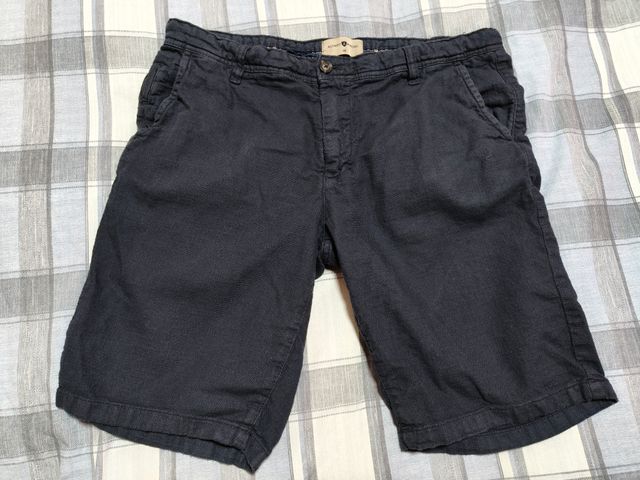 Pantalón corto vestir Alvaro Moreno azul Talla M