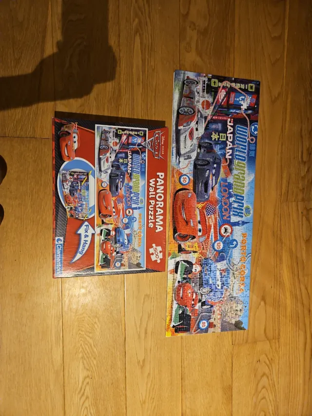 Puzzle panorámico Clementoni Cars 500 piezas