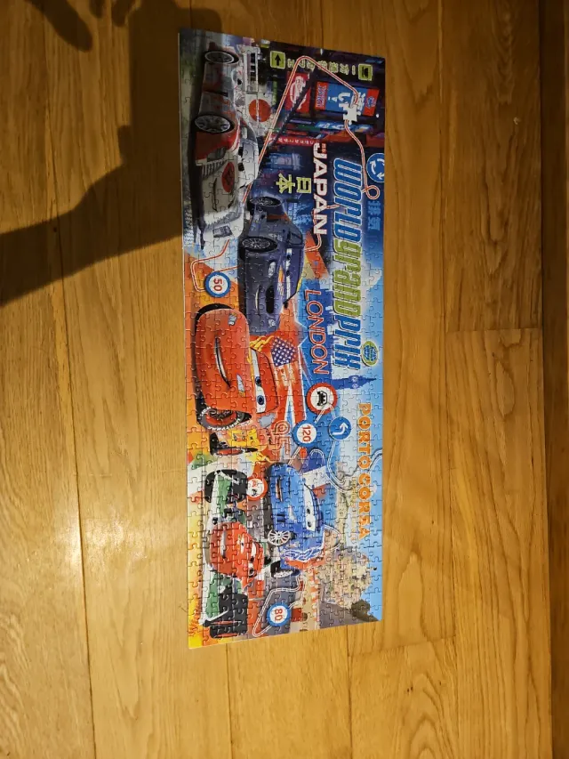 Puzzle panorámico Clementoni Cars 500 piezas