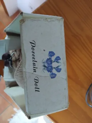 Muñeco antiguo de porcelana