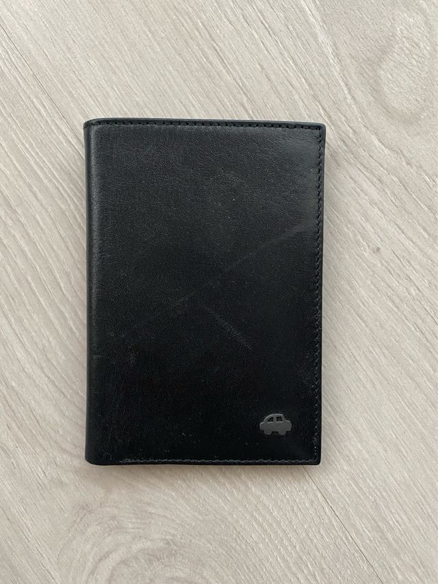 BILLETERA HOMBRE NEGRA DE PIEL TOUS