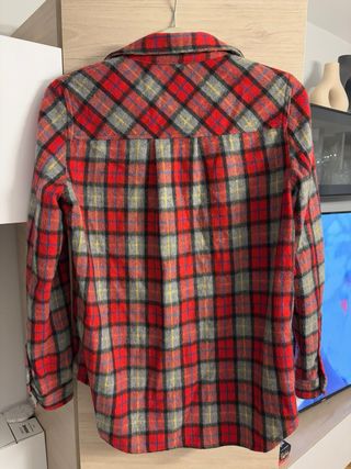 Sobrecamisa Zara cuadros