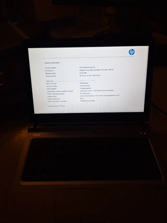 portatile / laptop HP ProBook 430 G3