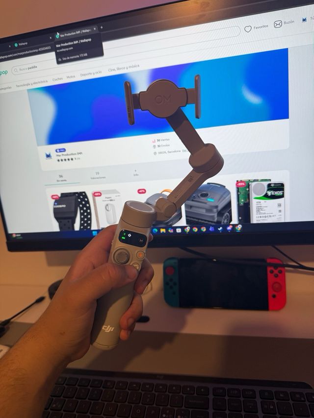 Estabilizador DJI Osmo Mobile 7 para iPhone