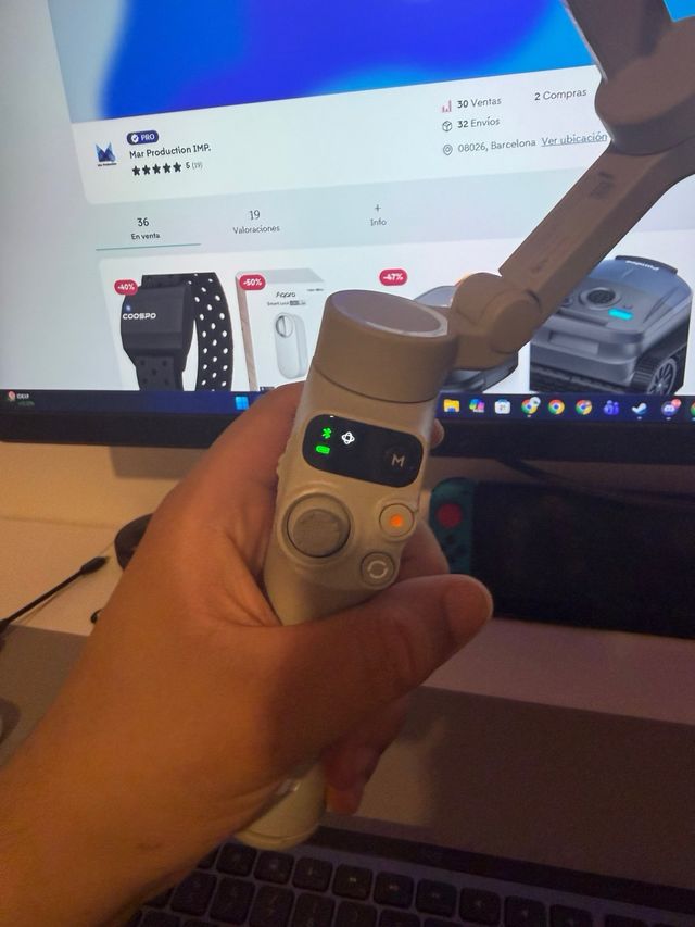 Estabilizador DJI Osmo Mobile 7 para iPhone