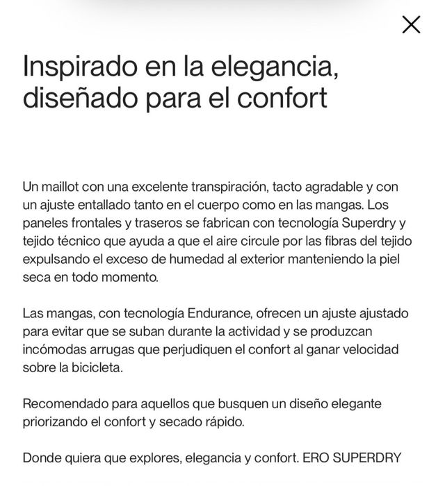 Vendo Maillot Etxeondo Ero Superdry