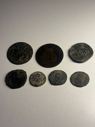 Lote Monedas Romanas y Medievales
