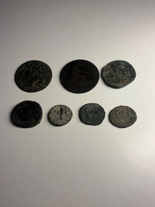 Lote Monedas Romanas y Medievales