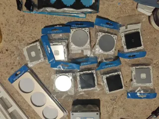 9 interruptores, cuadros y timbres de luz