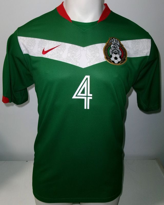 Rafa Márquez camiseta verde Nike México
