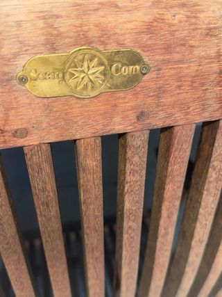 Conjunto Mesa y 4 Sillas Teka Exterior