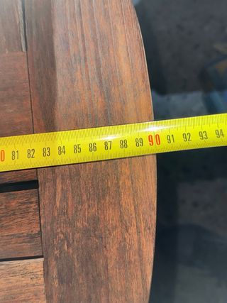 Conjunto Mesa y 4 Sillas Teka Exterior