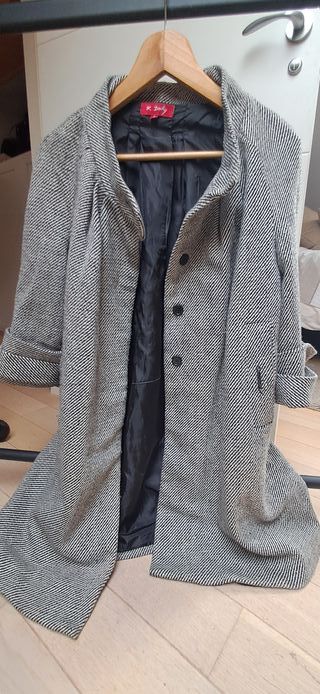 Abrigo René Derhy gris