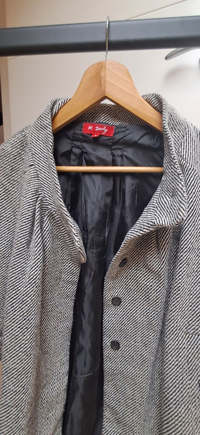 Abrigo René Derhy gris