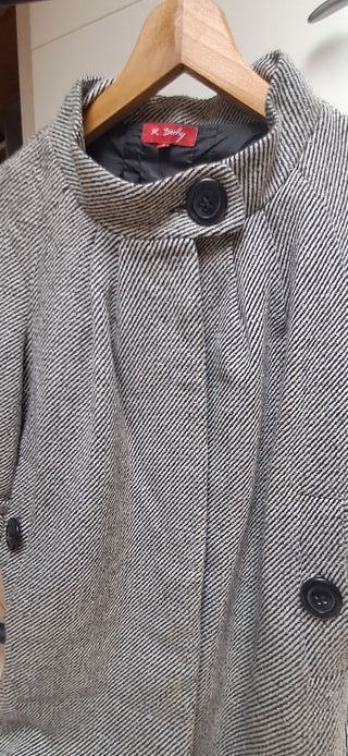 Abrigo René Derhy gris