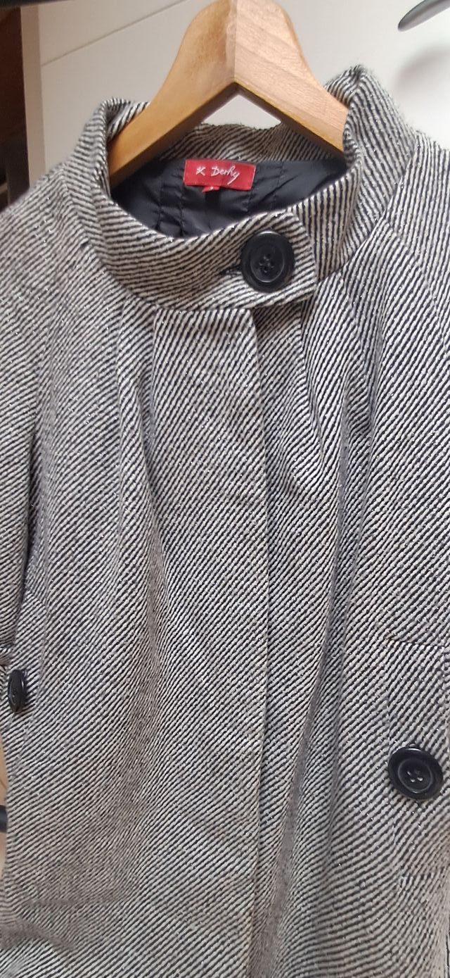 Abrigo René Derhy gris