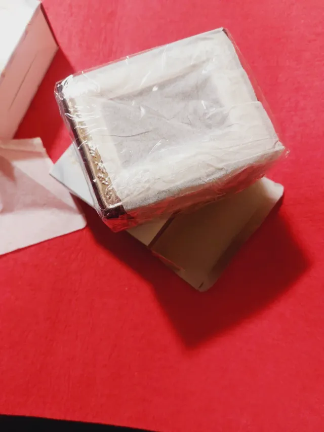 Joyeros vintage terciopelo baño plata lote de 5