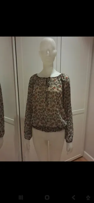 Blusa Wappa Wappa Estampada Talla S Nueva