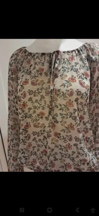 Blusa Wappa Wappa Estampada Talla S Nueva