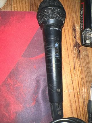 Micrófono Energy System Negro