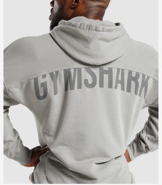 Sudadera Gymshark Oversize Gris Talla M