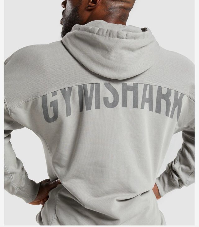 Sudadera Gymshark Oversize Gris Talla M