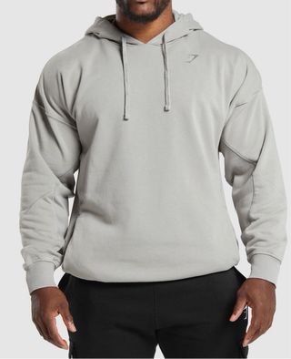 Sudadera Gymshark Oversize Gris Talla M