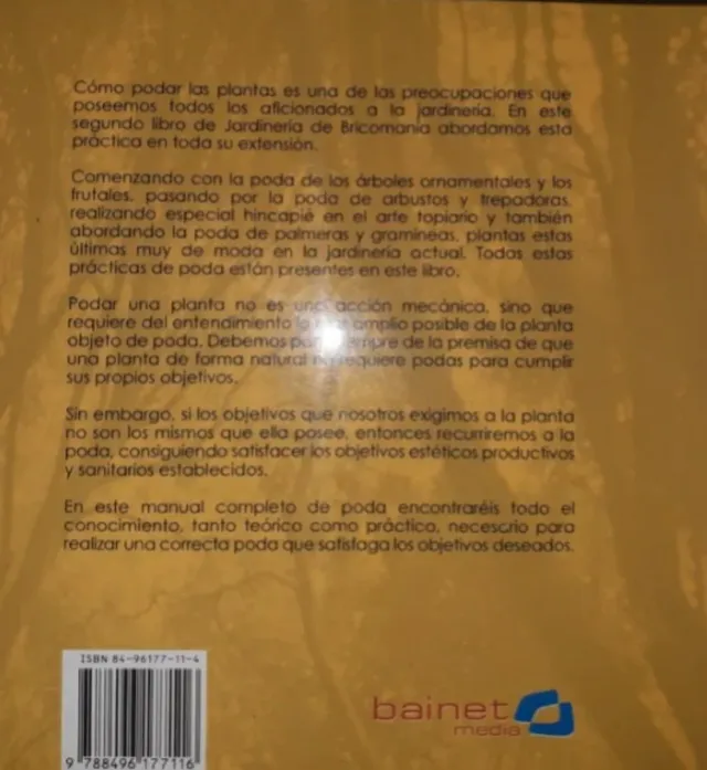 Libro de jardinería: La poda y sus secretos