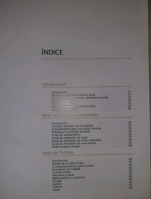 Libro de jardinería: La poda y sus secretos