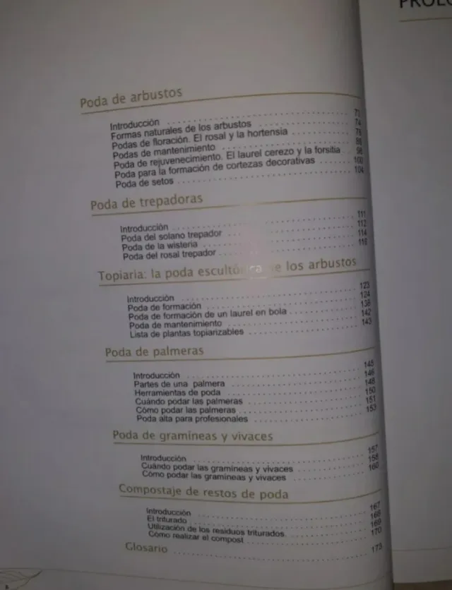 Libro de jardinería: La poda y sus secretos