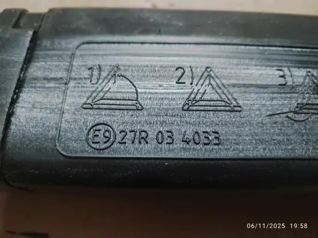 Triángulo de emergencia plegable