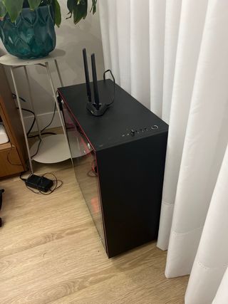 PC Gaming Negro/Rojo