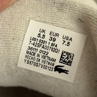 Zapatillas Lacoste T-Clip