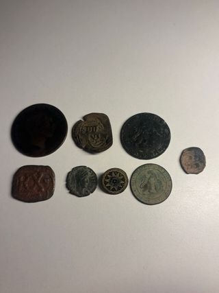 Lote Monedas Romanas y Medievales