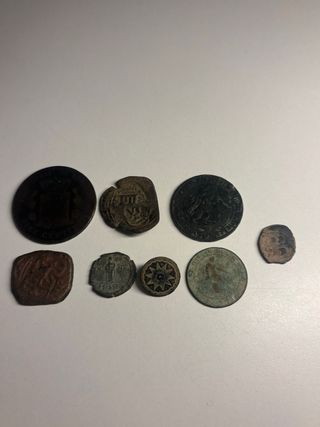 Lote Monedas Romanas y Medievales
