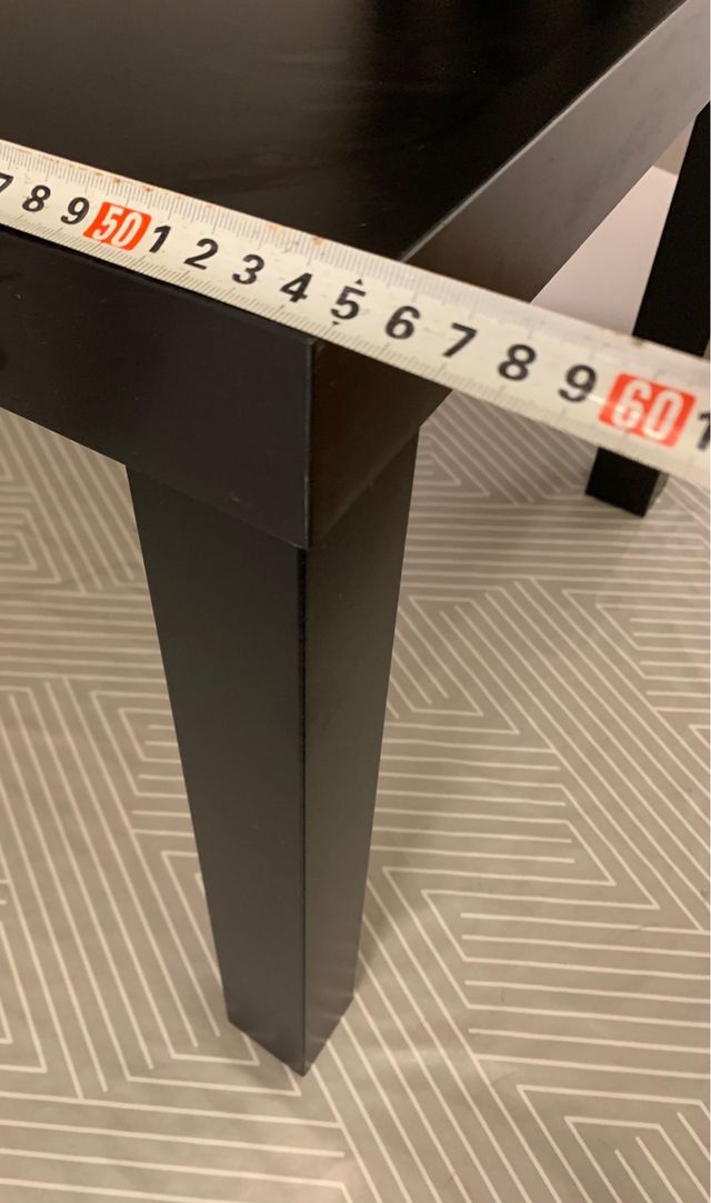Mesa Lack Ikea Negra